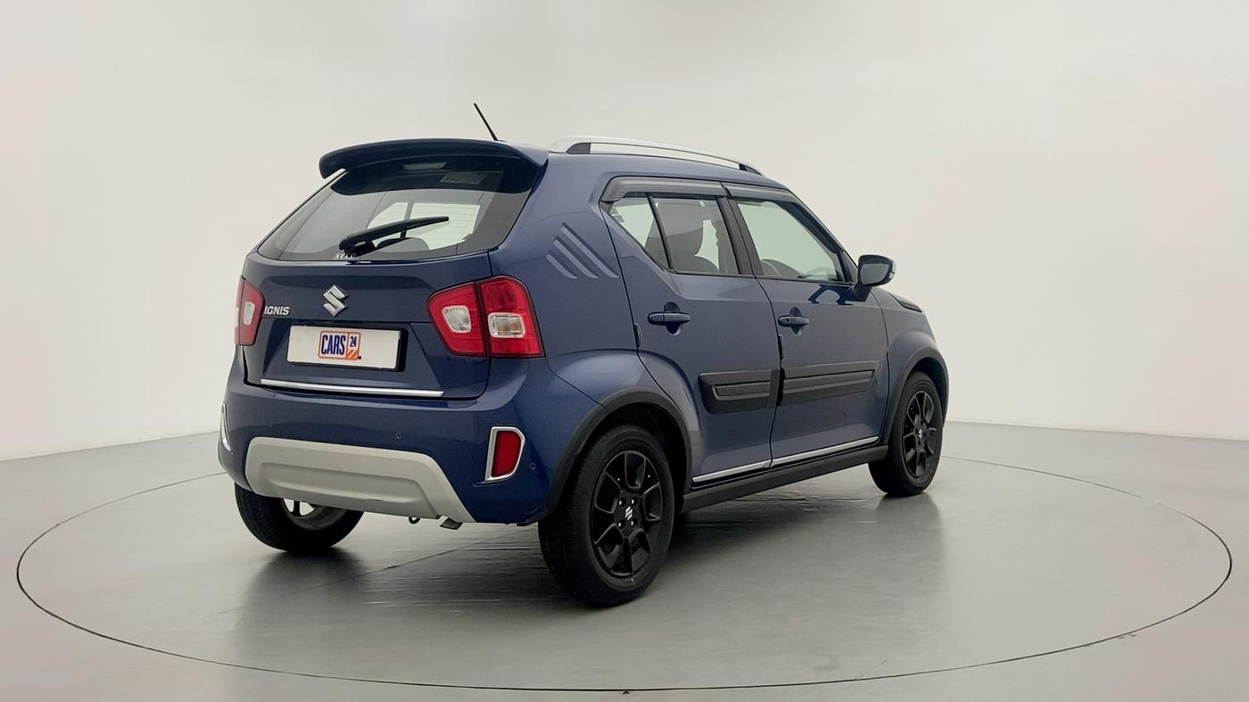 2021 Maruti IGNIS ALPHA 1.2 K12 AMT, Petrol, Automatic, 10,005 km, Right Back Diagonal