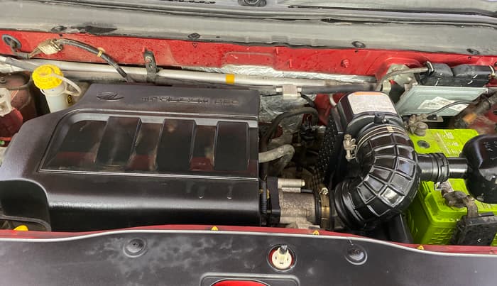 2017 Mahindra KUV 100 NXT K8 P 6 STR, Petrol, Manual, 19,051 km, Engine View