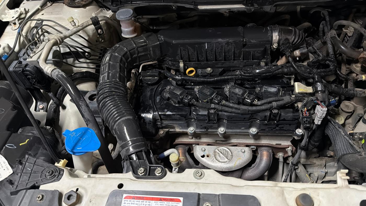 2022 Maruti Vitara Brezza LXI, CNG, Manual, 66,863 km, Engine View - Right