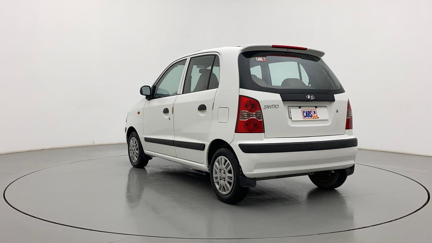 2014 Hyundai Santro Xing GLS PLUS AUDIO, CNG, Manual, 1,09,048 km, Left Back Diagonal