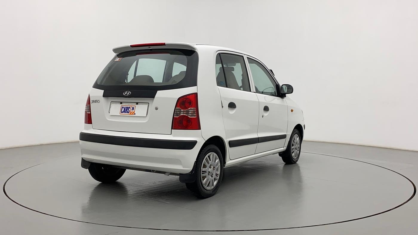2014 Hyundai Santro Xing GLS PLUS AUDIO, CNG, Manual, 1,09,048 km, Right Back Diagonal