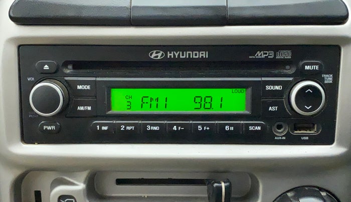 2014 Hyundai Santro Xing GLS PLUS AUDIO, CNG, Manual, 1,09,048 km, Infotainment System