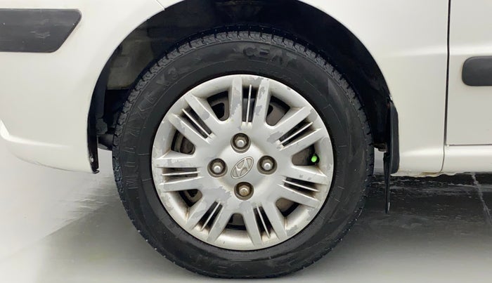 2014 Hyundai Santro Xing GLS PLUS AUDIO, CNG, Manual, 1,09,048 km, Left Front Wheel