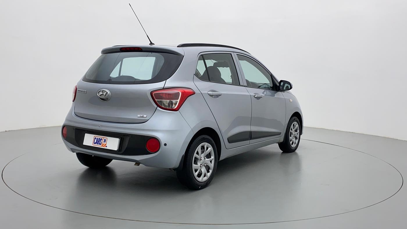 2019 Hyundai Grand i10 MAGNA CNG, CNG, Manual, 44,751 km, Right Back Diagonal