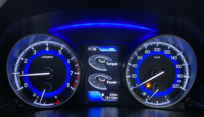 2021 Maruti Baleno ZETA 1.2 K12, Petrol, Manual, 13,173 km, Odometer Image