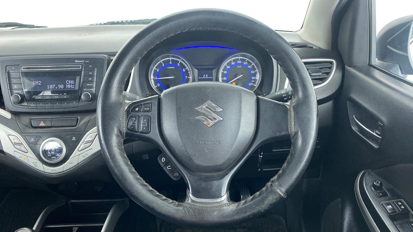 2018 Maruti Baleno DELTA PETROL 1.2, Petrol, Manual, 94,635 km, Steering Wheel Close Up