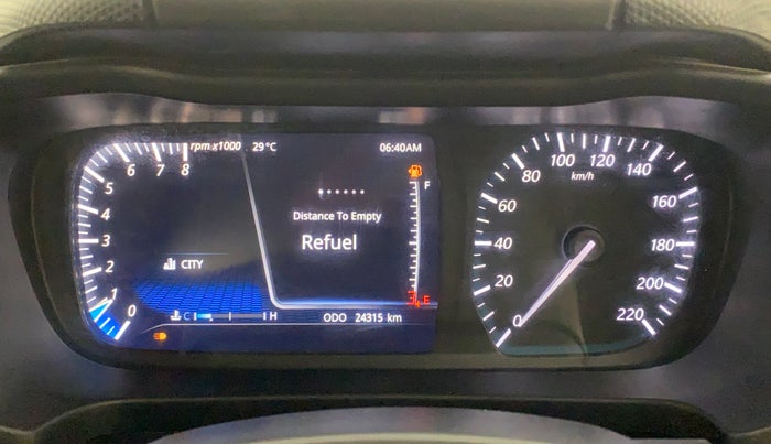 2021 Tata ALTROZ XZ PETROL, Petrol, Manual, 24,310 km, Odometer Image