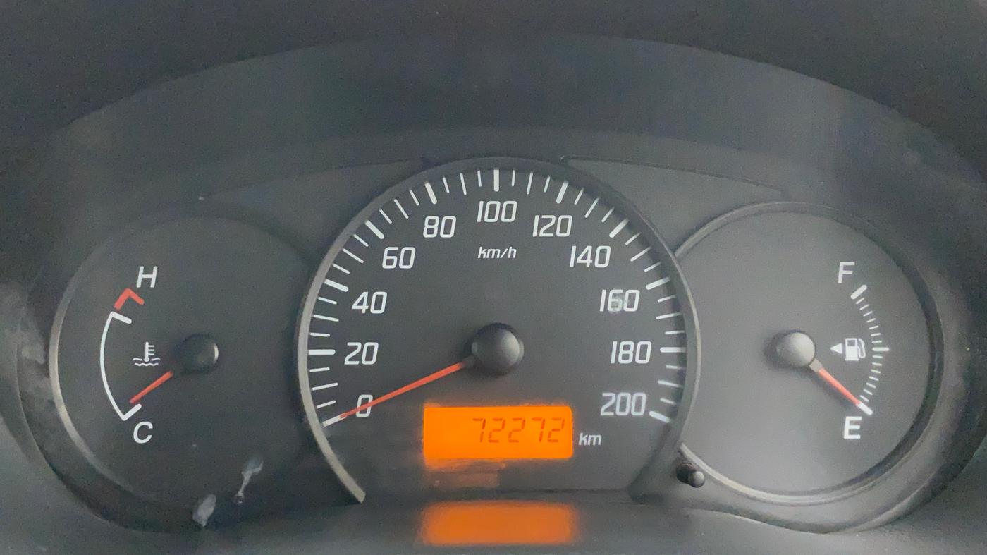 2011 Maruti Swift Dzire LXI, Petrol, Manual, 72,271 km, Odometer Image