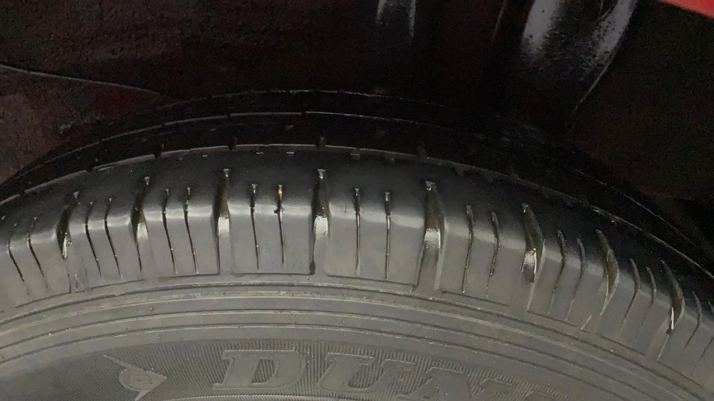 2019 Hyundai NEW SANTRO MAGNA AMT, Petrol, Automatic, 41,868 km, Left Rear Tyre Tread