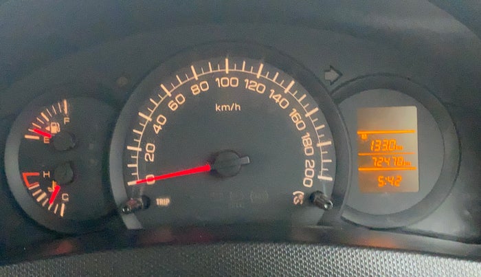 2016 Maruti Swift Dzire LXI (O), Petrol, Manual, 72,457 km, Odometer Image