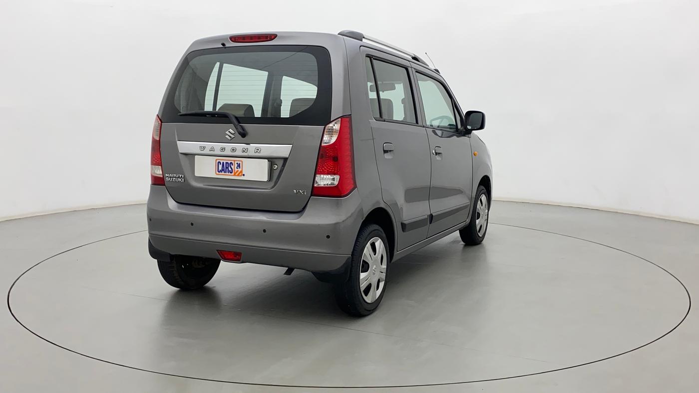 2014 Maruti Wagon R 1.0 VXI, Petrol, Manual, 84,516 km, Right Back Diagonal