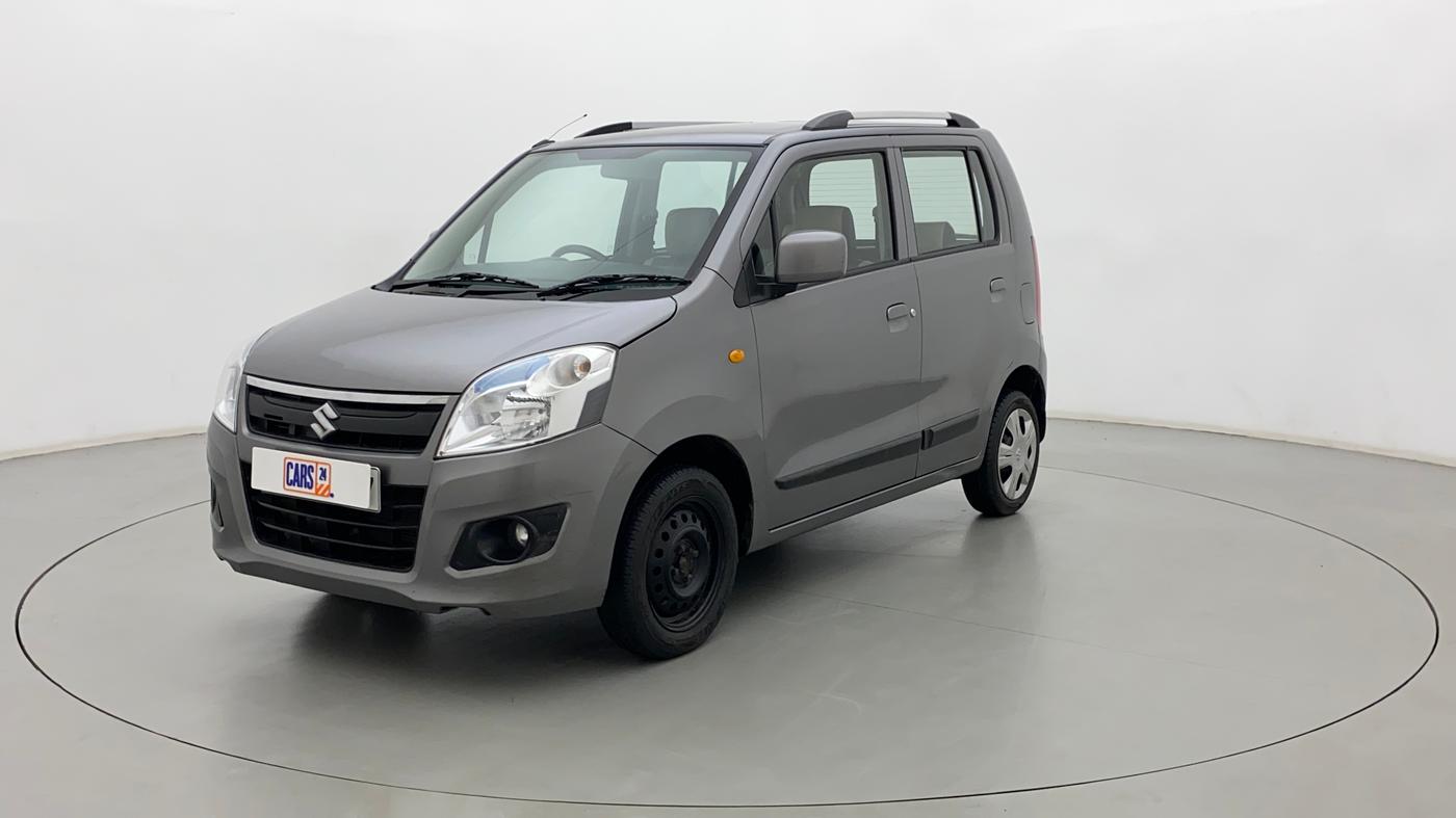 2014 Maruti Wagon R 1.0 VXI, Petrol, Manual, 84,516 km, Left Front Diagonal