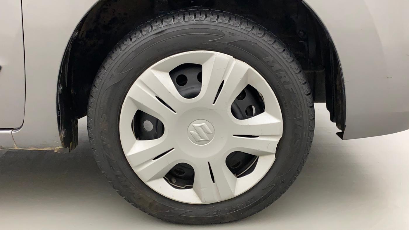 2014 Maruti Wagon R 1.0 VXI, Petrol, Manual, 84,516 km, Right Front Wheel