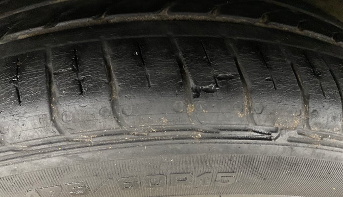 2022 Tata TIAGO NRG XZ AMT, Petrol, Automatic, 16,347 km, Left Front Tyre Tread