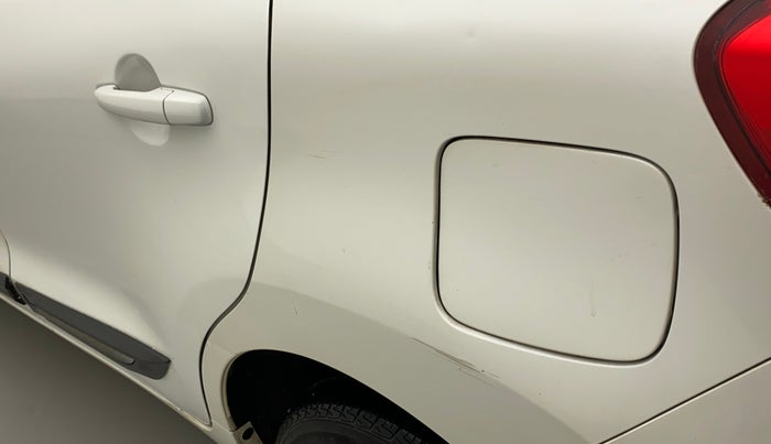 2017 Maruti Baleno DELTA PETROL 1.2, Petrol, Manual, 27,464 km, Left quarter panel - Slightly dented