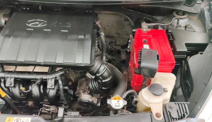 2014 Hyundai Grand i10 MAGNA 1.2 KAPPA VTVT, Petrol, Manual, 1,04,591 km, Engine View - Left