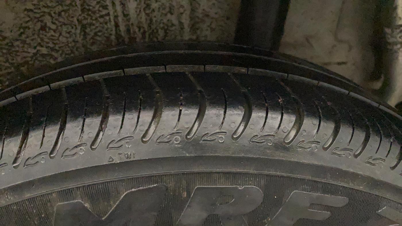 2023 Maruti New Wagon-R ZXI 1.2, Petrol, Manual, 43,633 km, Left Rear Tyre Tread