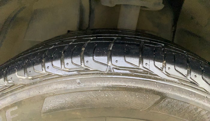2021 Tata NEXON XZA PLUS PETROL, Petrol, Automatic, 13,181 km, Left Front Tyre Tread