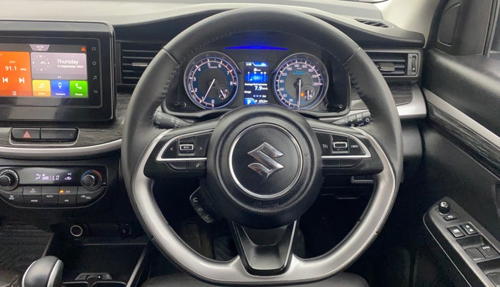 2021 Maruti XL6 ALPHA AT, Petrol, Automatic, 40,099 km, Steering Wheel Close Up