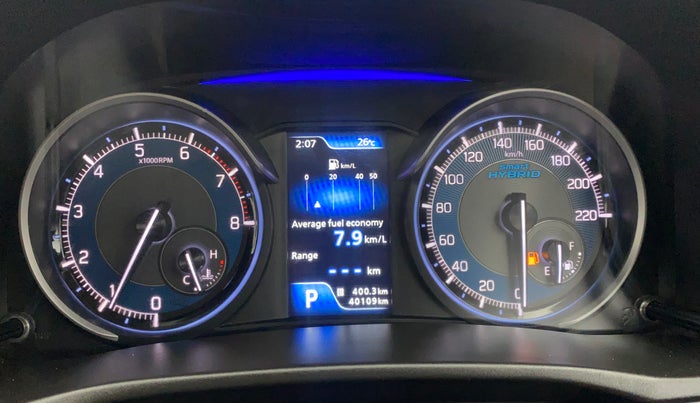 2021 Maruti XL6 ALPHA AT, Petrol, Automatic, 40,099 km, Odometer Image