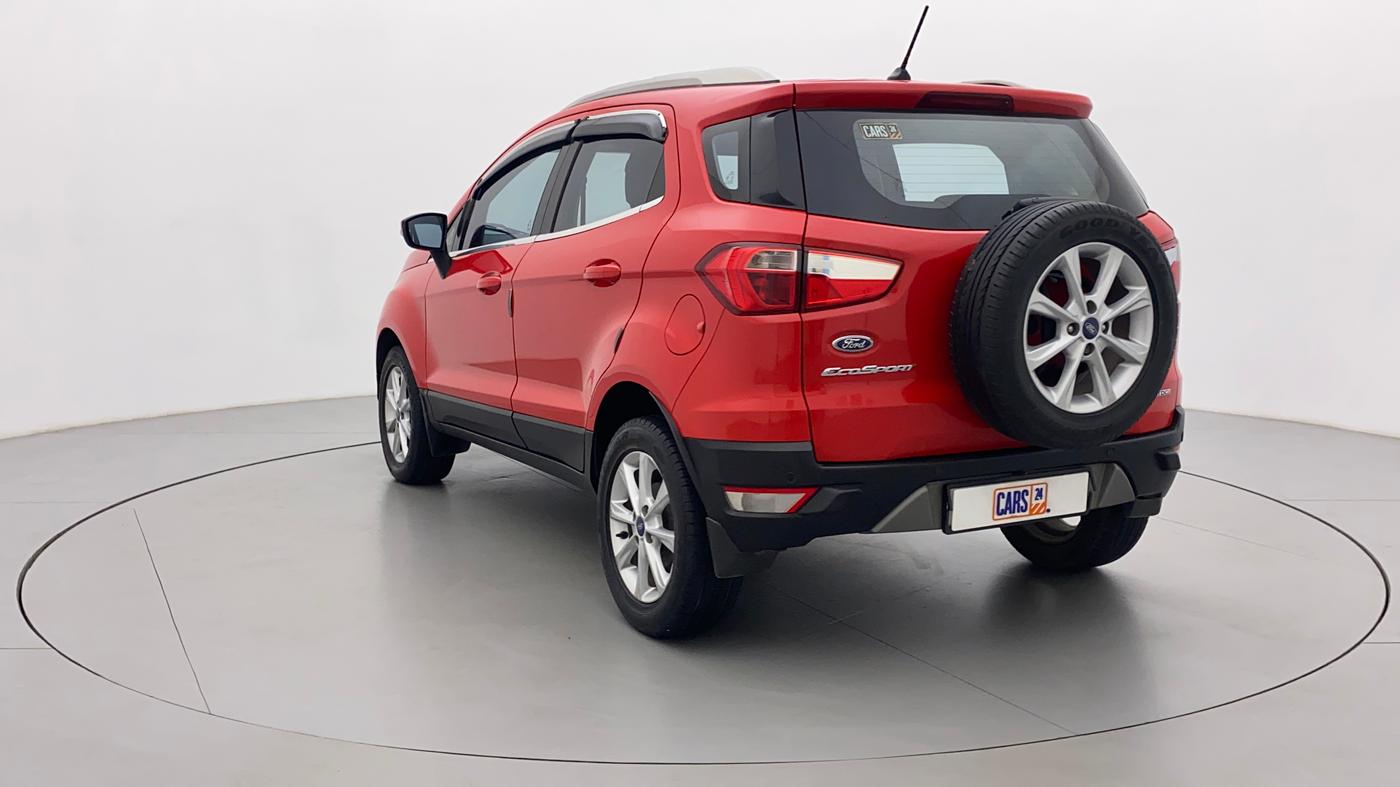 2018 Ford Ecosport TITANIUM 1.5L DIESEL, Diesel, Manual, 73,250 km, Left Back Diagonal