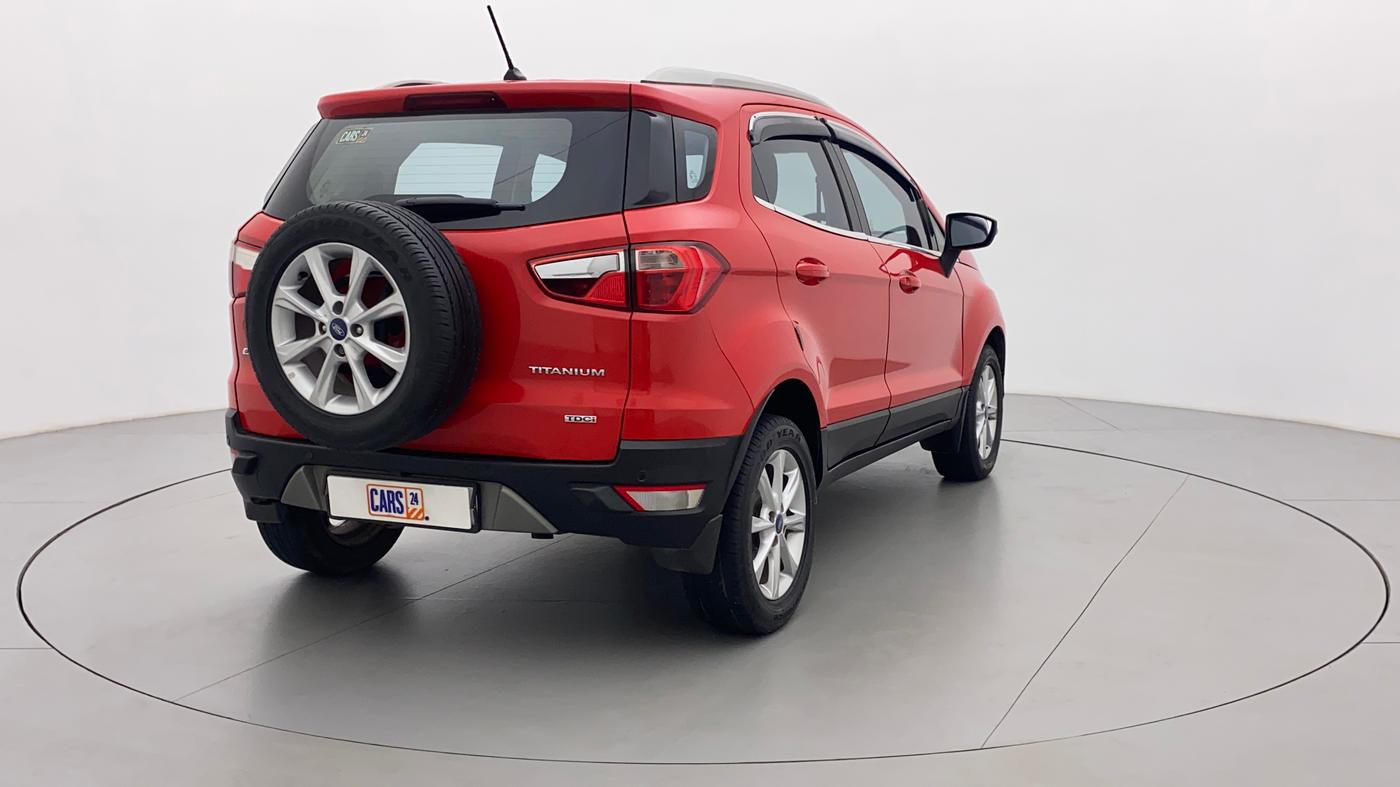 2018 Ford Ecosport TITANIUM 1.5L DIESEL, Diesel, Manual, 73,250 km, Right Back Diagonal