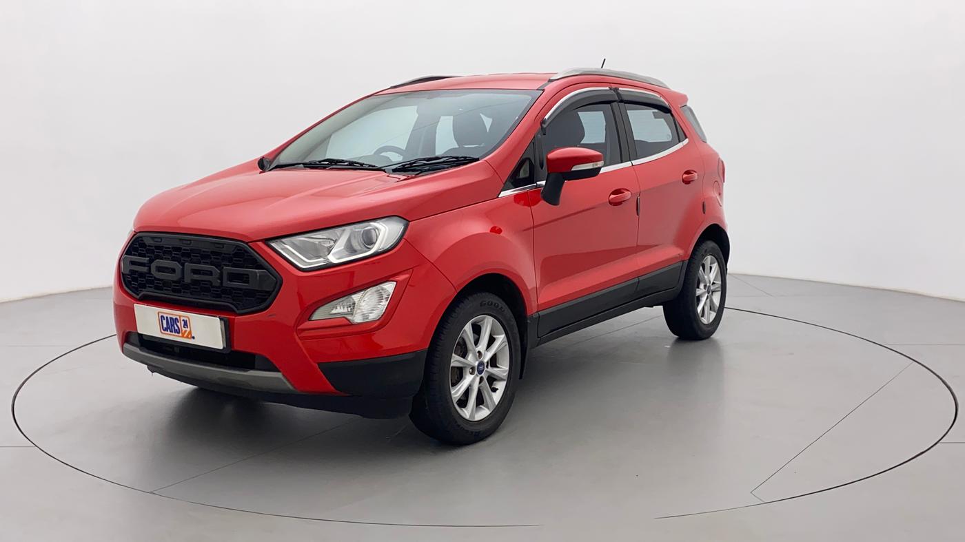 2018 Ford Ecosport TITANIUM 1.5L DIESEL, Diesel, Manual, 73,250 km, Left Front Diagonal