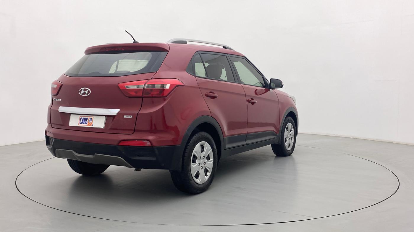 2017 Hyundai Creta 1.4 S CRDI, Diesel, Manual, 53,422 km, Right Back Diagonal