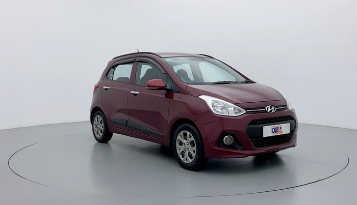 2014 Hyundai Grand i10 SPORTZ 1.2 KAPPA VTVT, Petrol, Manual, 88,974 km, Right Front Diagonal