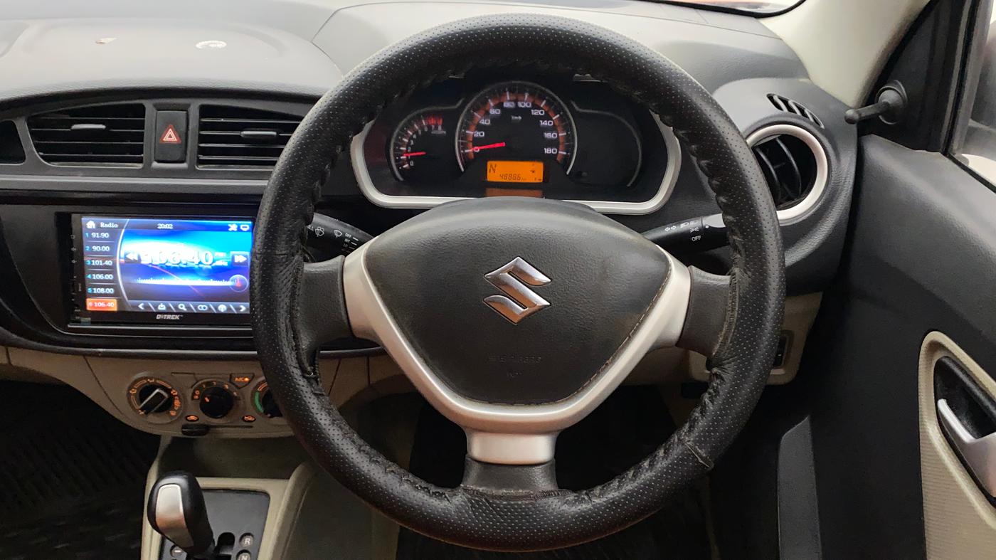 2018 Maruti Alto K10 VXI (O) AMT, Petrol, Automatic, 49,154 km, Steering Wheel Close Up