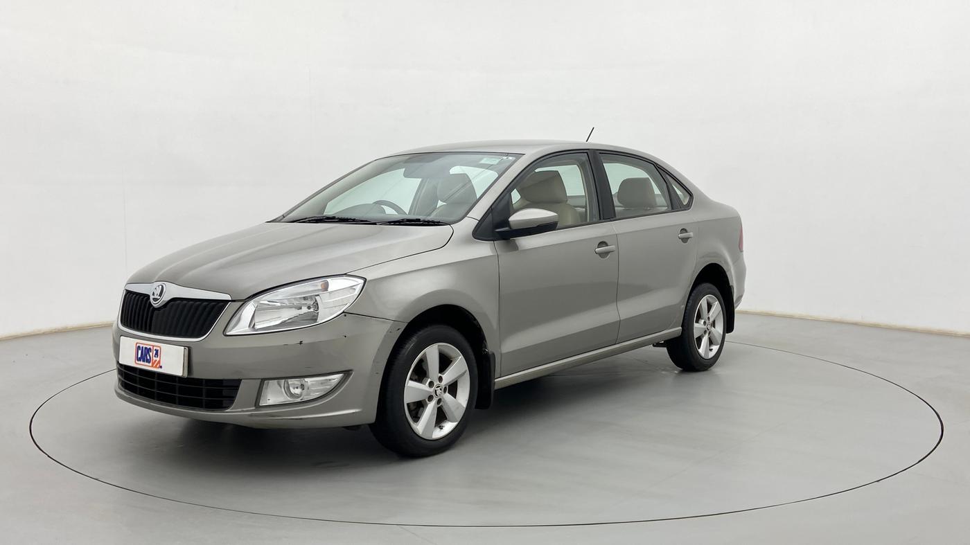 2016 Skoda Rapid AMBITION 1.6 MPI MT, Petrol, Manual, 39,365 km, Left Front Diagonal