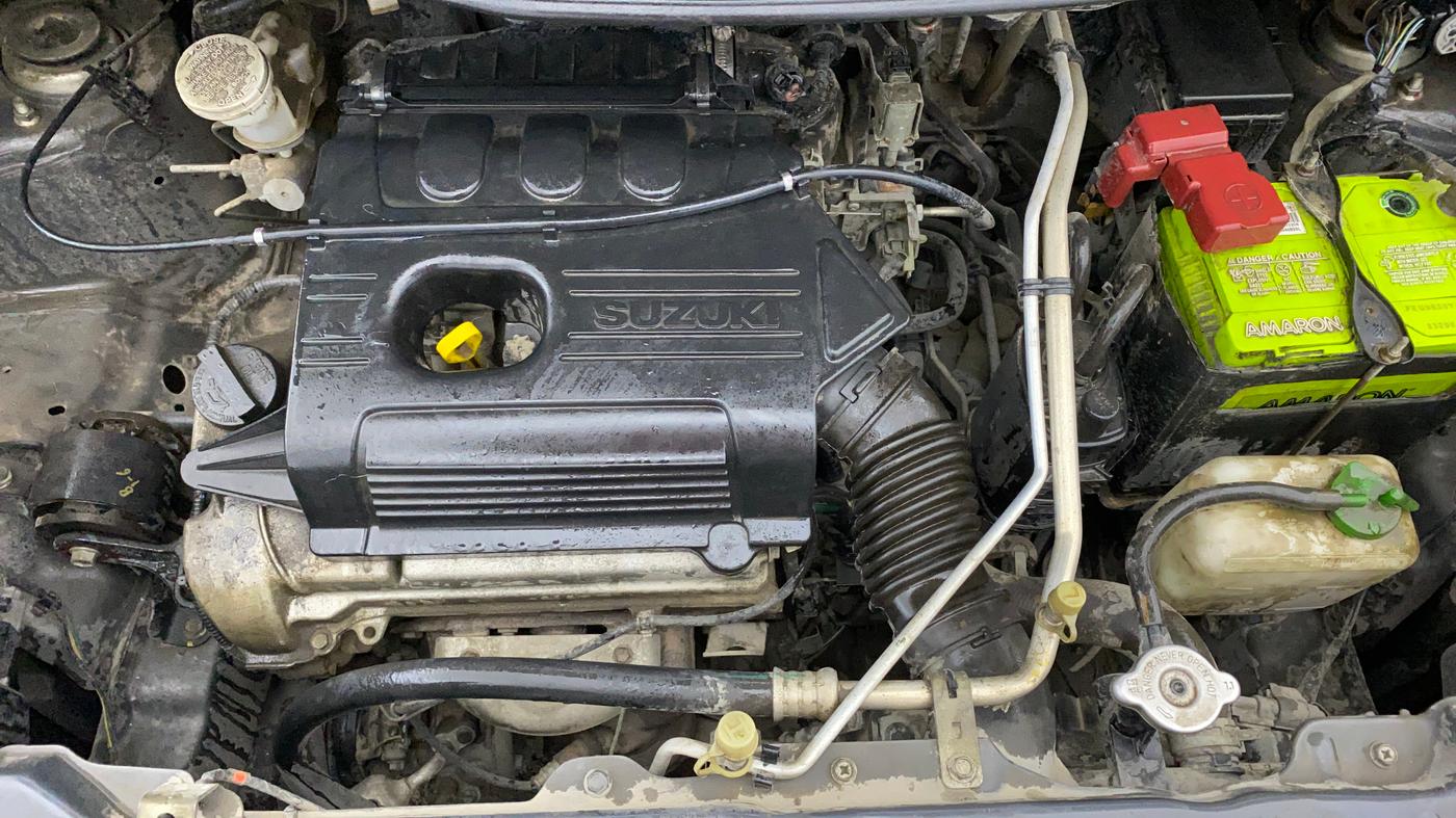 2015 Maruti Wagon R 1.0 LXI, Petrol, Manual, 63,611 km, Engine View