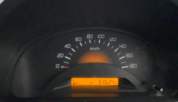 2015 Maruti Wagon R 1.0 LXI, Petrol, Manual, 63,611 km, Odometer Image