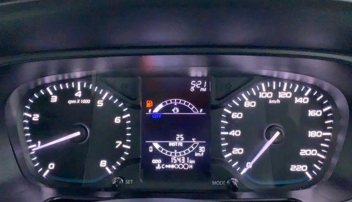 2021 Tata PUNCH ACCOMPLISHED MT, Petrol, Manual, 15,813 km, Odometer Image
