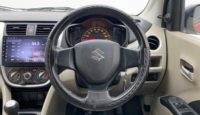 2014 Maruti Celerio VXI, Petrol, Manual, 50,965 km, Steering Wheel Close Up
