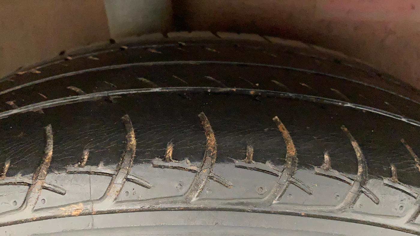 2014 Maruti Celerio VXI, Petrol, Manual, 50,965 km, Right Rear Tyre Tread