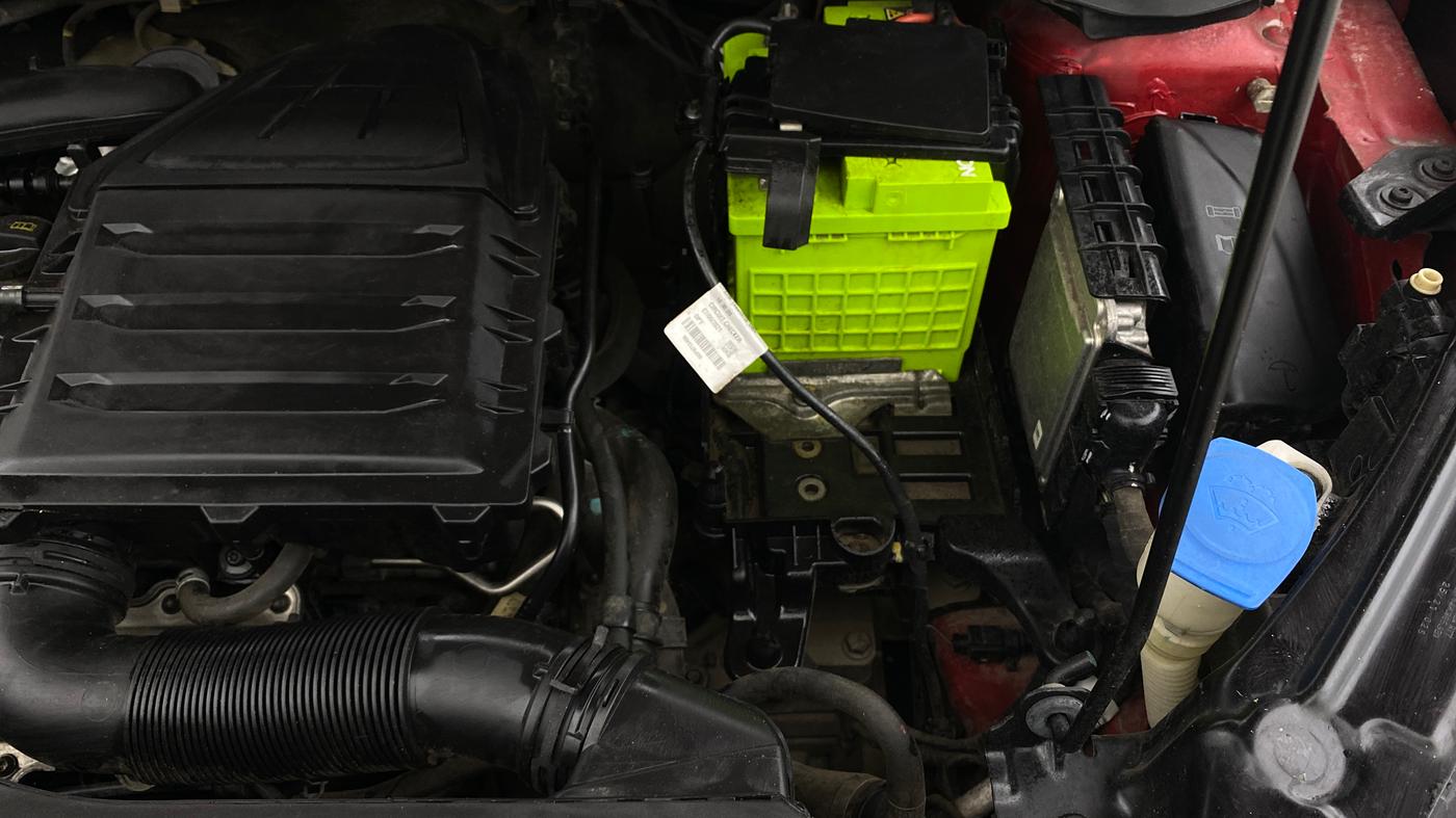 2021 Skoda KUSHAQ STYLE 1.0L TSI AT, Petrol, Automatic, 72,624 km, Engine View - Left