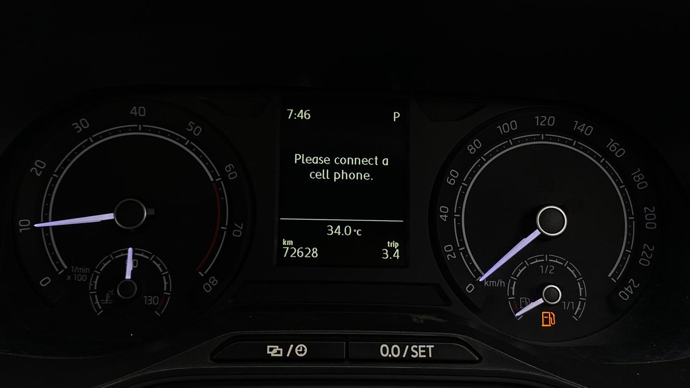 2021 Skoda KUSHAQ STYLE 1.0L TSI AT, Petrol, Automatic, 72,624 km, Odometer Image