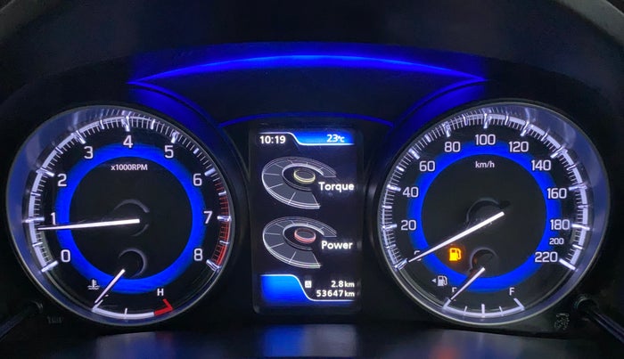 2021 Maruti Baleno ZETA PETROL 1.2, Petrol, Manual, 53,647 km, Odometer Image