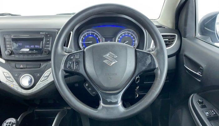 2015 Maruti Baleno DELTA 1.2 K12, Petrol, Manual, 57,894 km, Steering Wheel Close Up