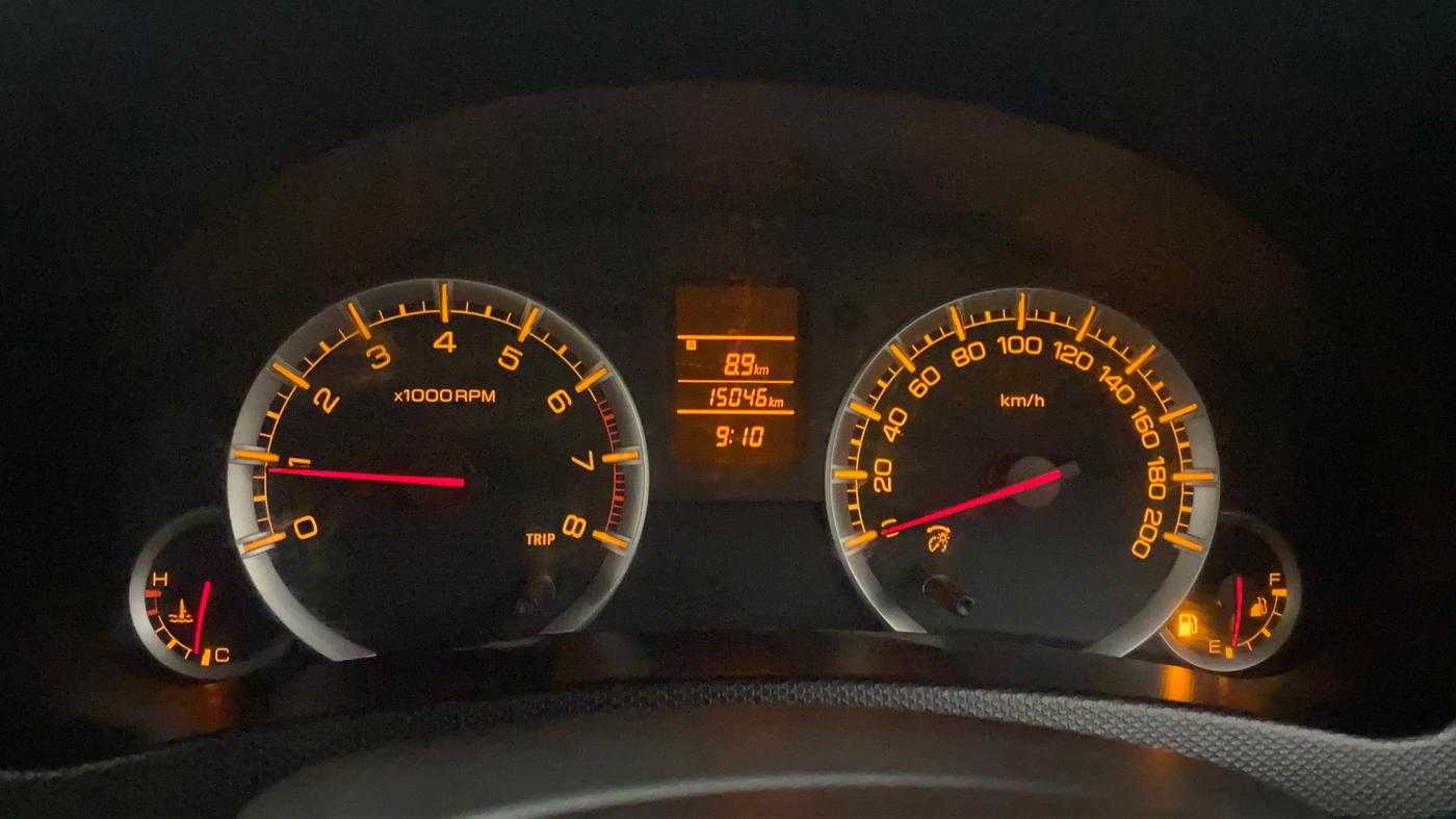 2012 Maruti Swift VXI, Petrol, Manual, 15,045 km, Odometer Image