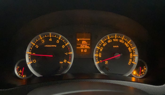 2012 Maruti Swift VXI, Petrol, Manual, 15,045 km, Odometer Image