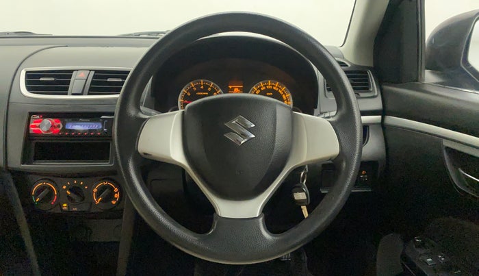 2012 Maruti Swift VXI, Petrol, Manual, 15,045 km, Steering Wheel Close Up