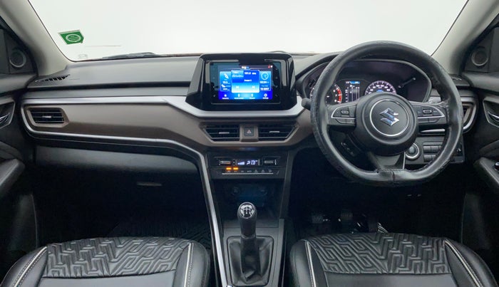 2023 Maruti BREZZA ZXI SMART HYBRID DUAL TONE, Petrol, Manual, 9,176 km, Dashboard