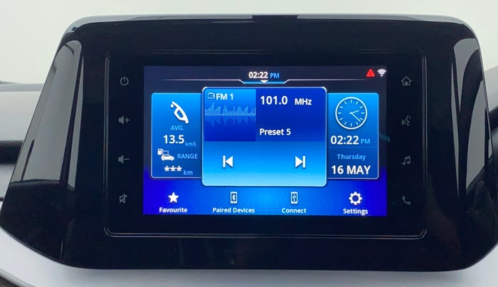 2023 Maruti BREZZA ZXI SMART HYBRID DUAL TONE, Petrol, Manual, 9,176 km, Infotainment System