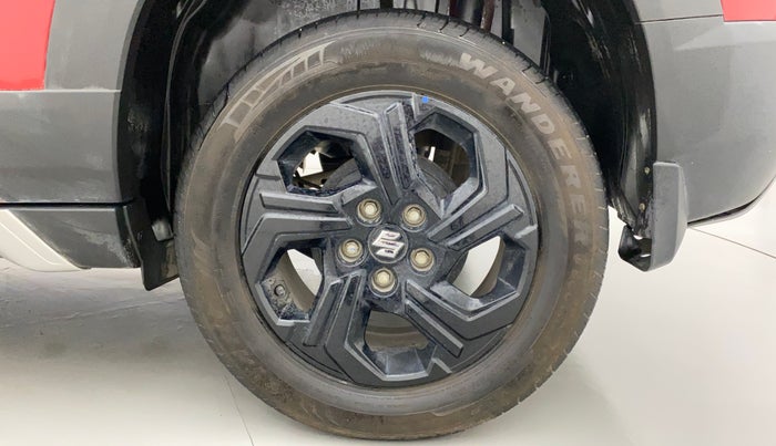 2023 Maruti BREZZA ZXI SMART HYBRID DUAL TONE, Petrol, Manual, 9,176 km, Left Rear Wheel