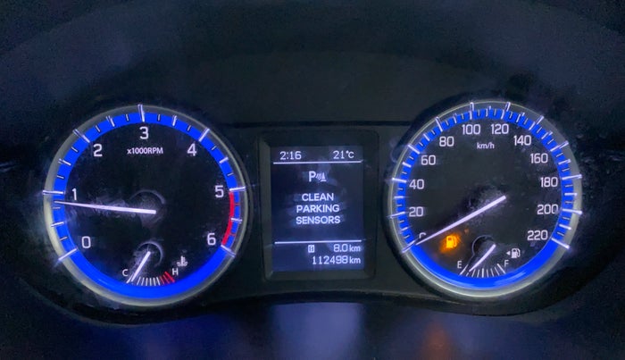 2017 Maruti S Cross ZETA 1.3, Diesel, Manual, 1,12,550 km, Odometer View