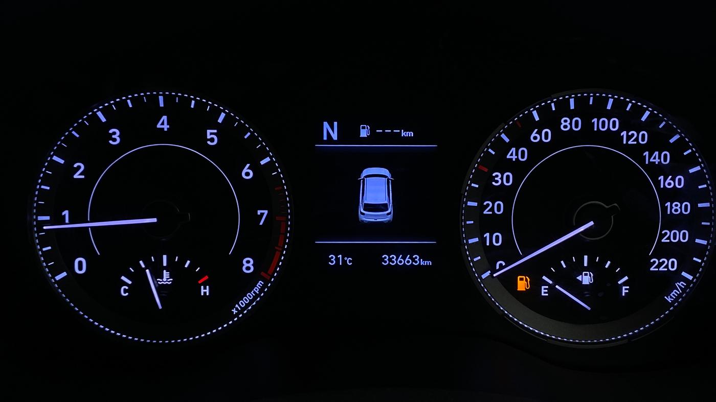 2021 Hyundai VENUE S 1.0 TURBO IMT, Petrol, Manual, 33,659 km, Odometer Image