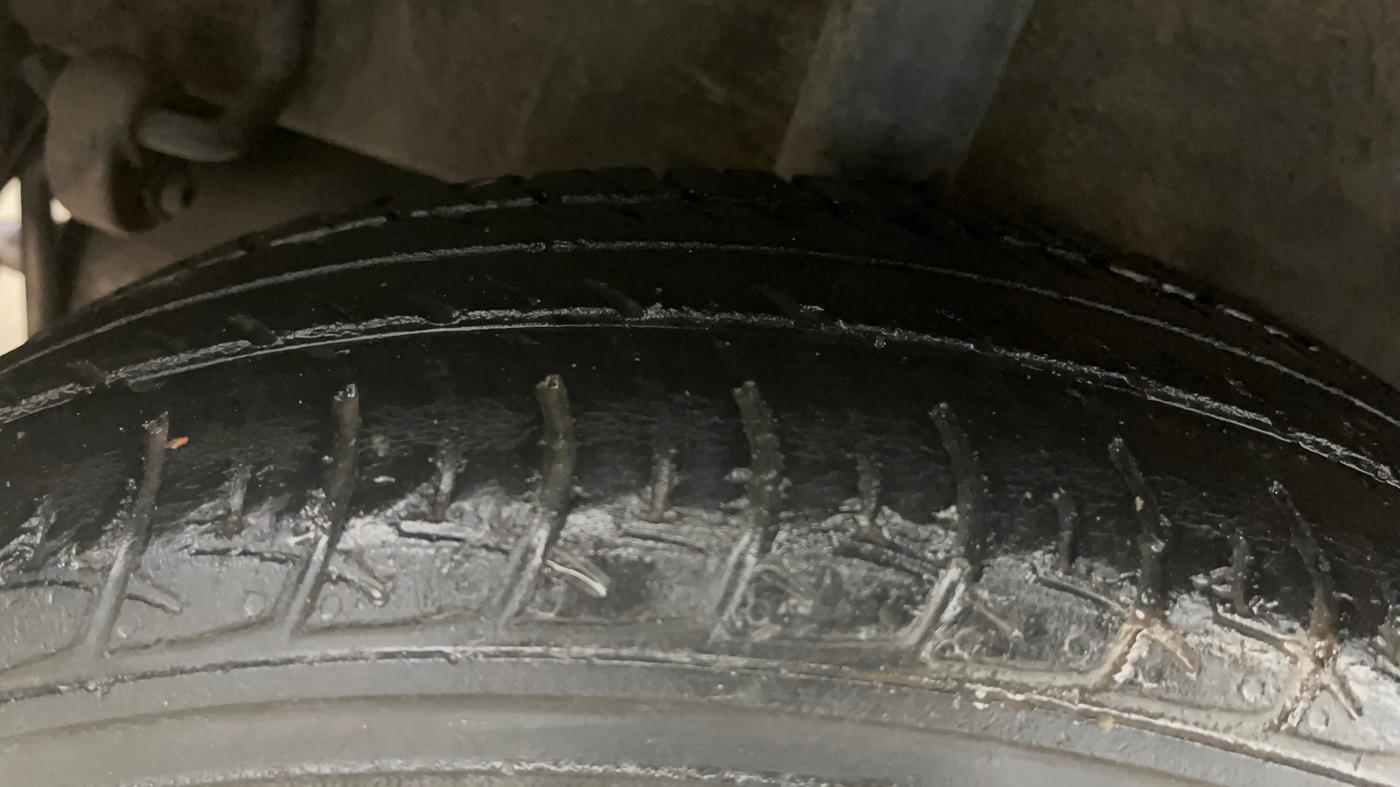 2014 Maruti Celerio VXI AMT, Petrol, Automatic, 54,412 km, Right Rear Tyre Tread