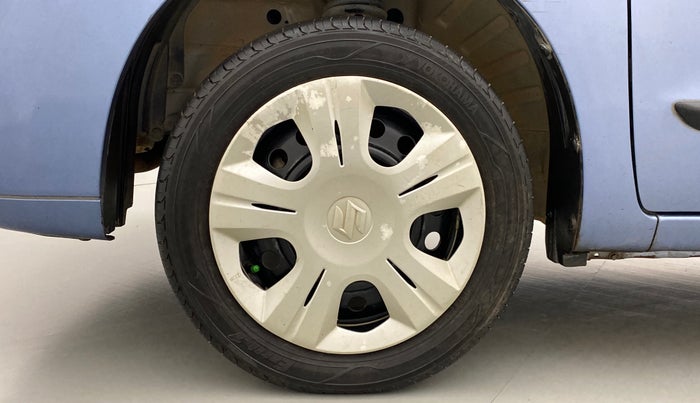 2012 Maruti Wagon R 1.0 VXI, Petrol, Manual, 46,566 km, Left Front Wheel